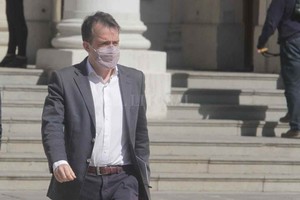 ELLITORAL_379063 |  Mauricio Garín Blanco encabezó ayer la reunión de Constitucionales que dictaminó sobre el veto de Perotti.