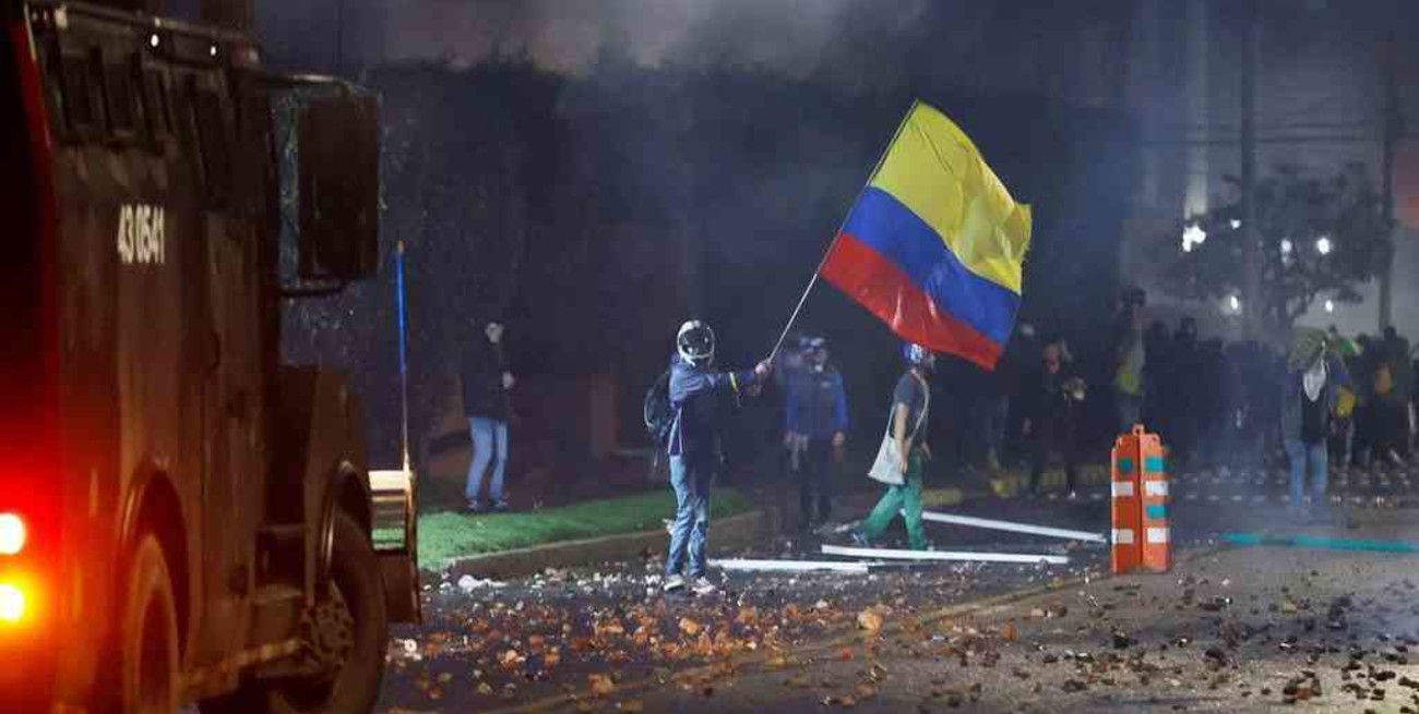 Colombia: violentos enfrentamientos en Cali tras otra jornada de protesta