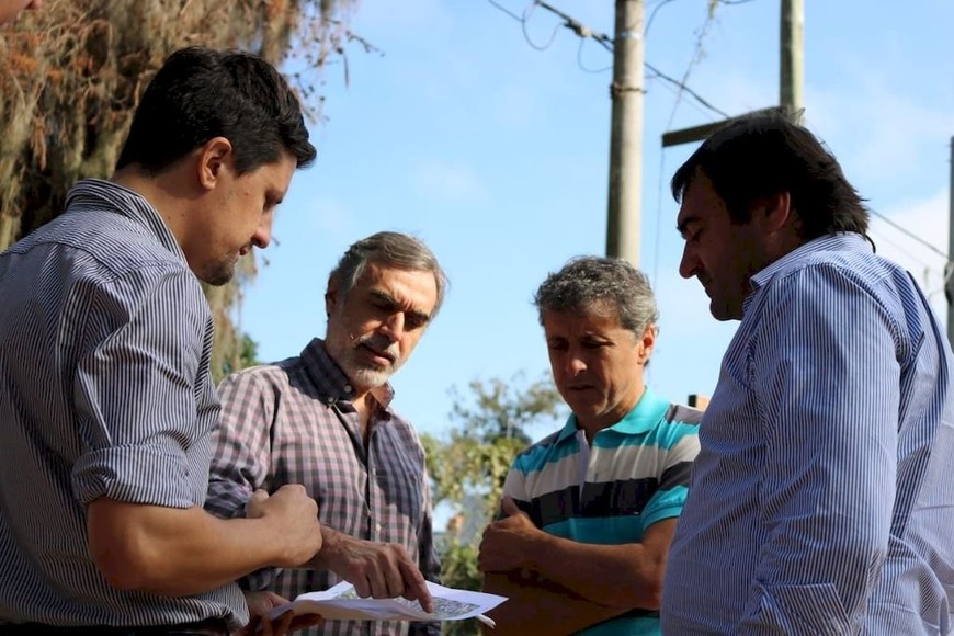 ELLITORAL_251889 |  Gentileza Prensa Municipalidad de San José del Rincón Las autoridades locales y provinciales informaron que los trabajos estarían finalizados en cinco meses.