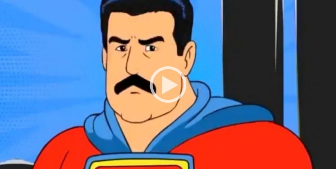Súper Bigote: el dibujo animado de Nicolás Maduro como superhéroe