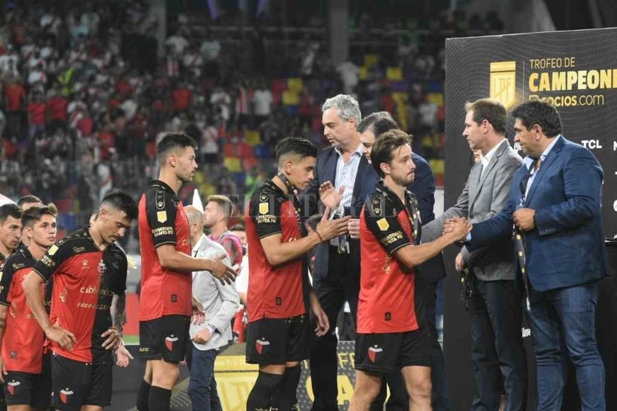 ELLITORAL_425609 | Pablo Aguirre Sin atenuantes. Los jugadores de Colón no supieron resolver todo el potencial de River, que sin dudas fue mucho más.