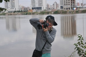 ELLITORAL_180978 |  Archivo El Litoral / Flavio Raina La semana pasada, el fotógrafo estuvo en Santa Fe participando del ciclo Arte Ciudad, que organizó el municipio.