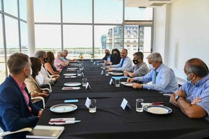 ELLITORAL_429357 |  Gentileza Guzmán en busca de acuerdos de precios. Pocos empresarios respondieron a la cita.