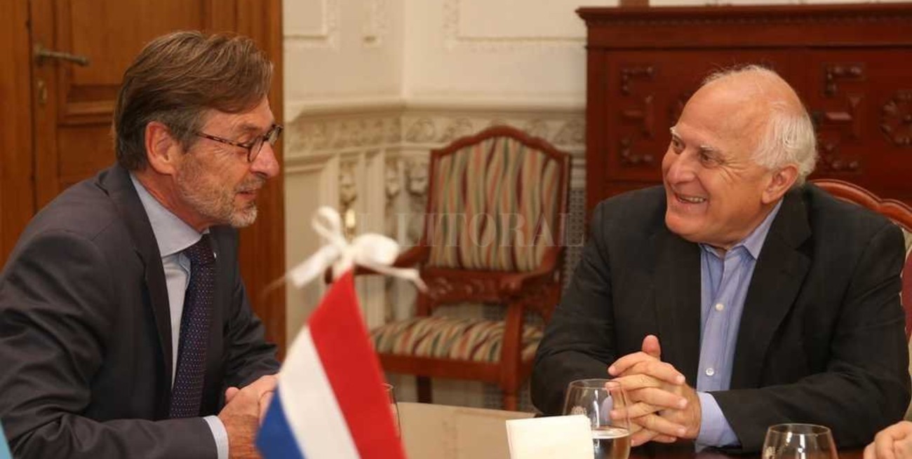 Lifschitz recibió al embajador de los Países Bajos