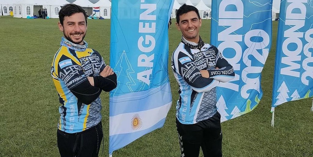 Dos argentinos brillan en el Mundial de Paracaidismo