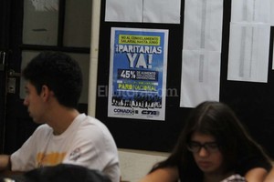 Archivo El Litoral / Guillermo Di Salvatore Panorama complicado. La negociación paritaria con los gremios universitarios parece estar en un atolladero.