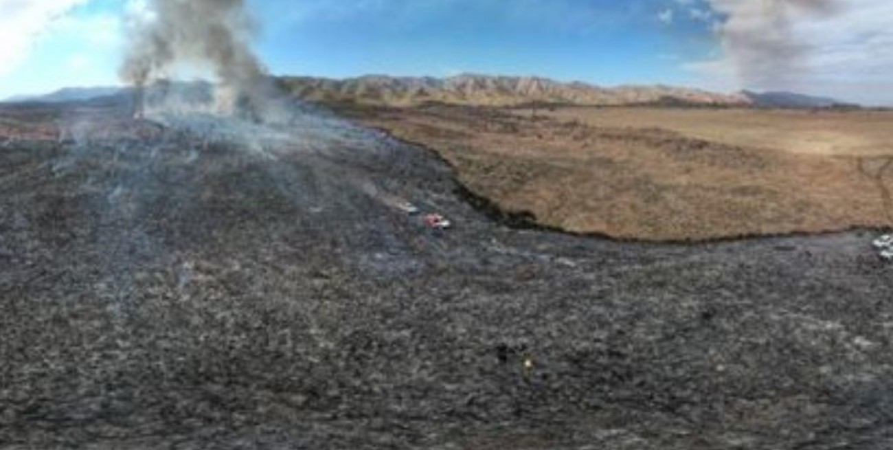 Contienen un incendio en el Valle de Punilla de Córdoba