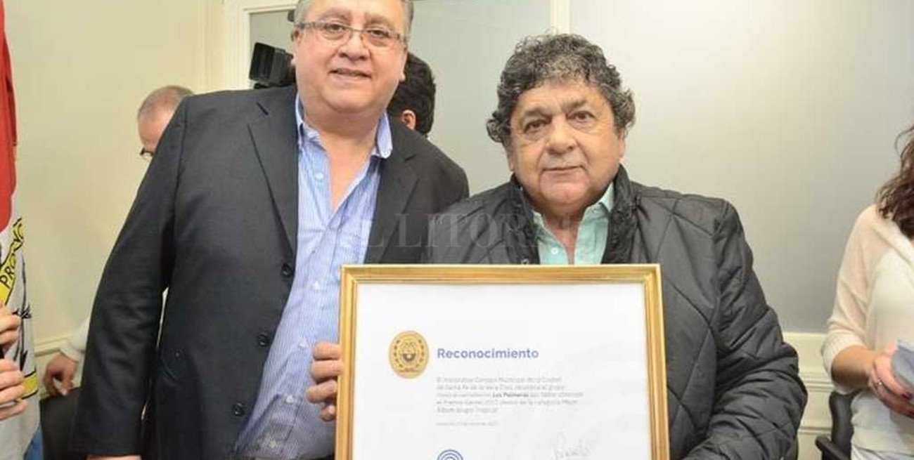 El Concejo Municipal reconoció Los Palmeras por el Premio Gardel 2017