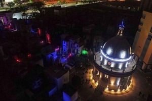 Gentileza Municipalidad de Santa Fe La octava edición del encuentro, realizada en 2018, dejó bellas postales de una ciudad cuyos espacios se encendieron hasta la medianoche.