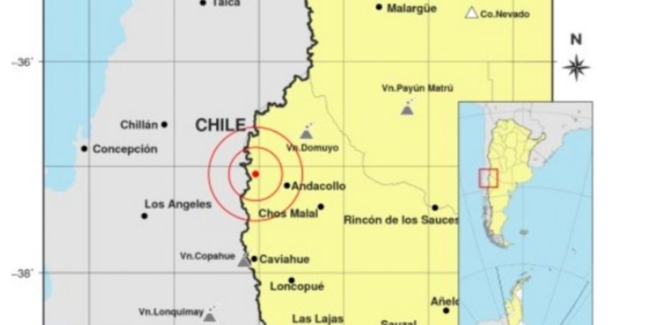 Se registró otro sismo en Neuquén 