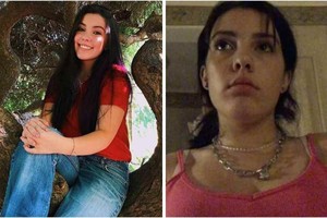 Gentileza La influencer Vicenzena y el supuesto  antes y después  de aplicarse la vacuna.