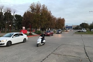 El Litoral La marcha en Sastre.