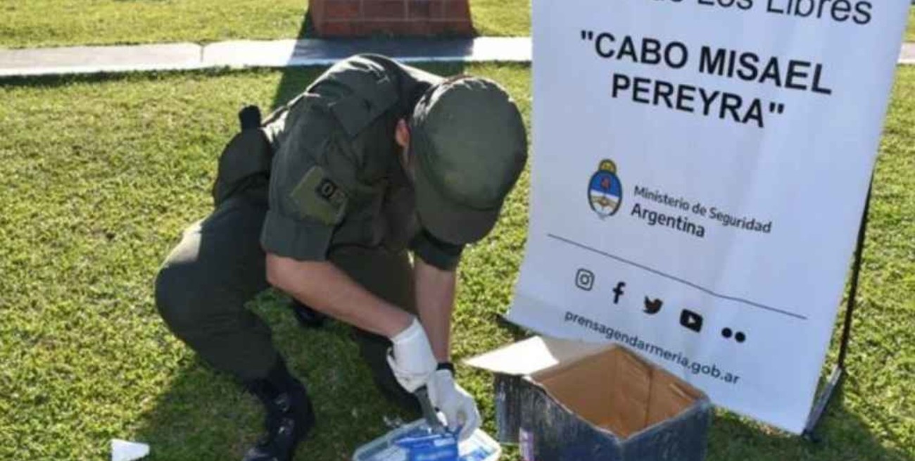 Corrientes: descubrieron marihuana dentro de cinco cartones de leche