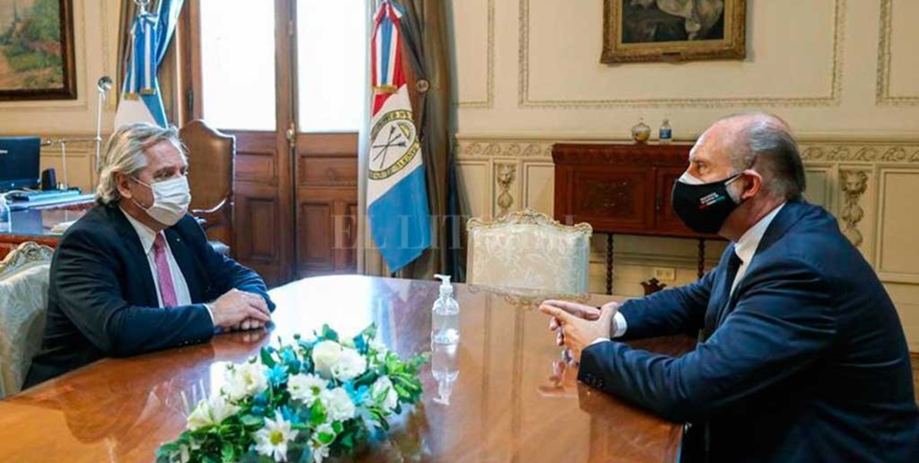 Perotti con el Presidente Fernández, por la inseguridad en Santa Fe