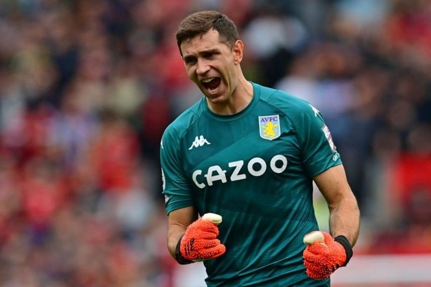 ELLITORAL_426004 |  Gentileza Emiliano Martínez es el arquero titular del Aston Villa y uno de los jugadores preferidos de Kaito.