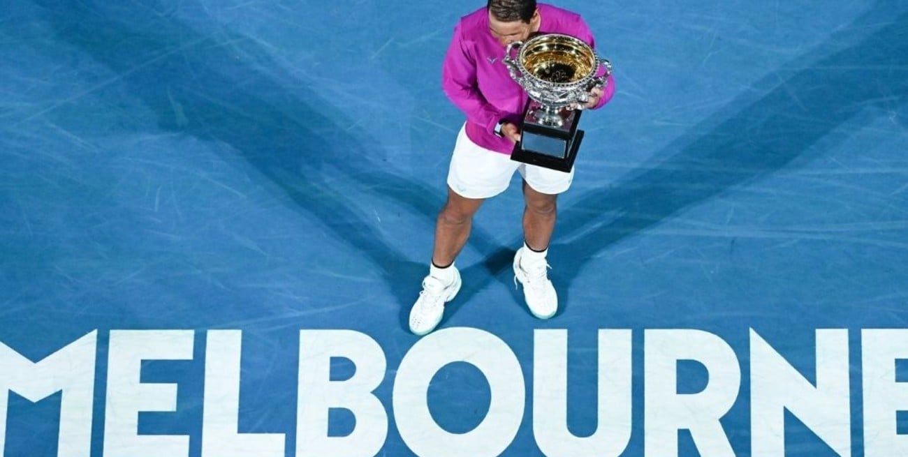Los 21 títulos de Grand Slam de Rafa Nadal, que lo convierten en el máximo ganador