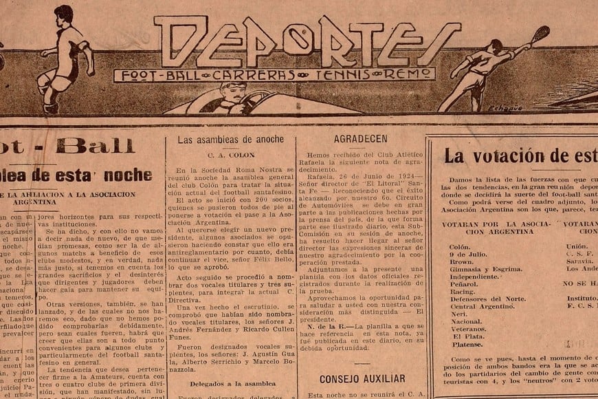 ELLITORAL_375824 |  Archivo El Litoral La asamblea del 4 de julio de 1924.