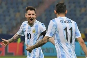 ELLITORAL_438206 |  Archivo La alegría de Messi que la Selección tiene que prolongar.