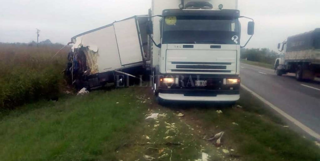Un choque de camiones en la Ruta Nacional 33 dejó un muerto