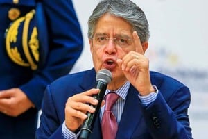 ELLITORAL_412672 |  Gentileza Guillermo Lasso, presidente de Ecuador. Lleva cinco meses en el cargo.