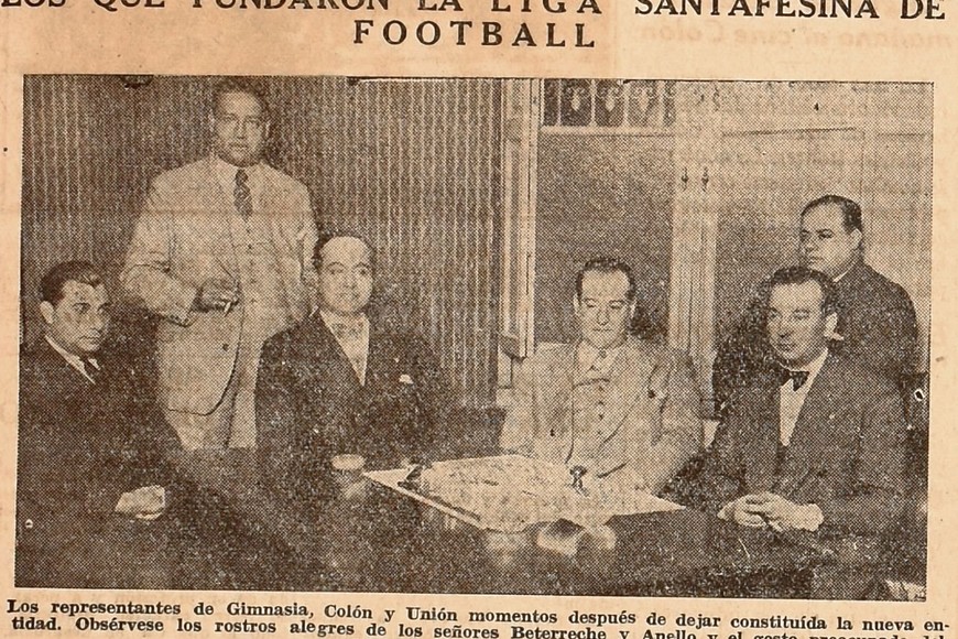 ELLITORAL_375825 |  Archivo El Litoral Los 3 clubes en 1931.