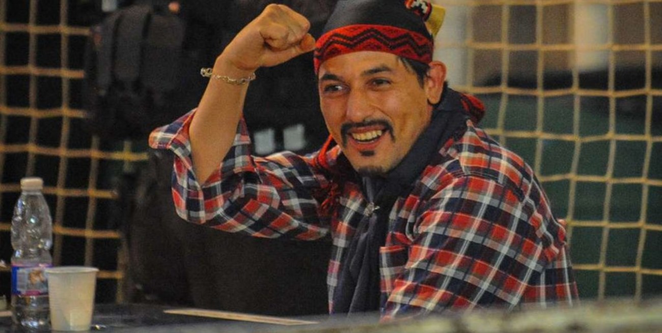 El líder mapuche Facundo Jones Huala recuperó la libertad