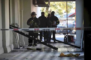 ELLITORAL_436843 |  Flavio Raina Los informes periciales señalan que la explosión y su consecuente propagación  produjo peligro común  para las personas que se encontraban en el edificio y alrededores.