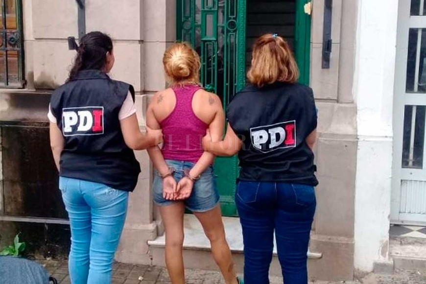 ELLITORAL_390373 |  Archivo El Litoral Analía Gladis Franco (32) fue detenida cuatro días después en el barrio Barranquitas y desde entonces permanece tras las rejas.
