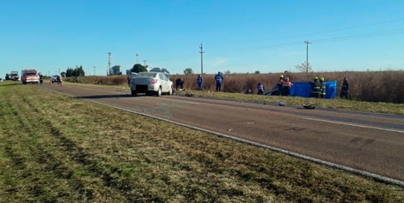 Fallecieron dos personas tras un accidente vial en Entre Ríos
