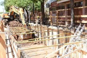 ELLITORAL_429650 |  Gentileza: prensa Municipalidad de Rafaela. La obra pondrá fin a históricos anegamientos en la Perla del Oeste.