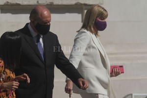 ELLITORAL_421618 |  Mauricio Garín El gobernador y la vice volverán a compartir una actividad, luego de las elecciones.