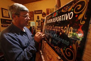 ELLITORAL_214298 |  Archivo El Litoral / Mauricio Garín Siempre traté de que Santa Fe y el interior estén bien representados , dijo el fileteador Oscar  Peco  Pecorari.