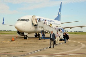 ELLITORAL_268483 |  Archivo El Litoral / Guillermo Di Salvatore Uno menos. Desde el viernes, Aerolíneas Argentinas resta uno de sus servicios a Santa Fe.