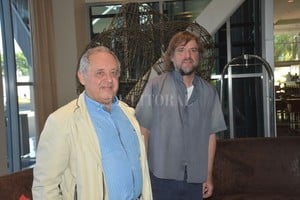 Flavio Raina Juntos en Santa Fe para la presentación de Contraluz. Testimonio conjunto.