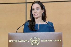 ELLITORAL_398488 |  Captura de pantalla Angelina Jolie es embajadora ante el Alto Comisionado para los Refugiados de Naciones Unidas.