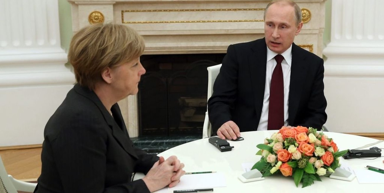 Merkel recibe a Putin el sábado para hablar sobre Siria y Ucrania 