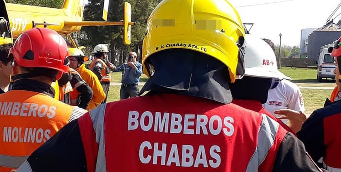 Chabás: le robaron a un bombero mientras trabajaba en un incendio