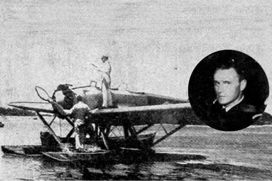 ELLITORAL_336771 |  Hemeroteca Digital de Santa Fe / Diario El Orden El piloto francés de apellido Hardy