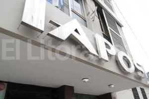 Archivo El Litoral / Pablo Aguirre La sede IAPOS en calle Rivadavia