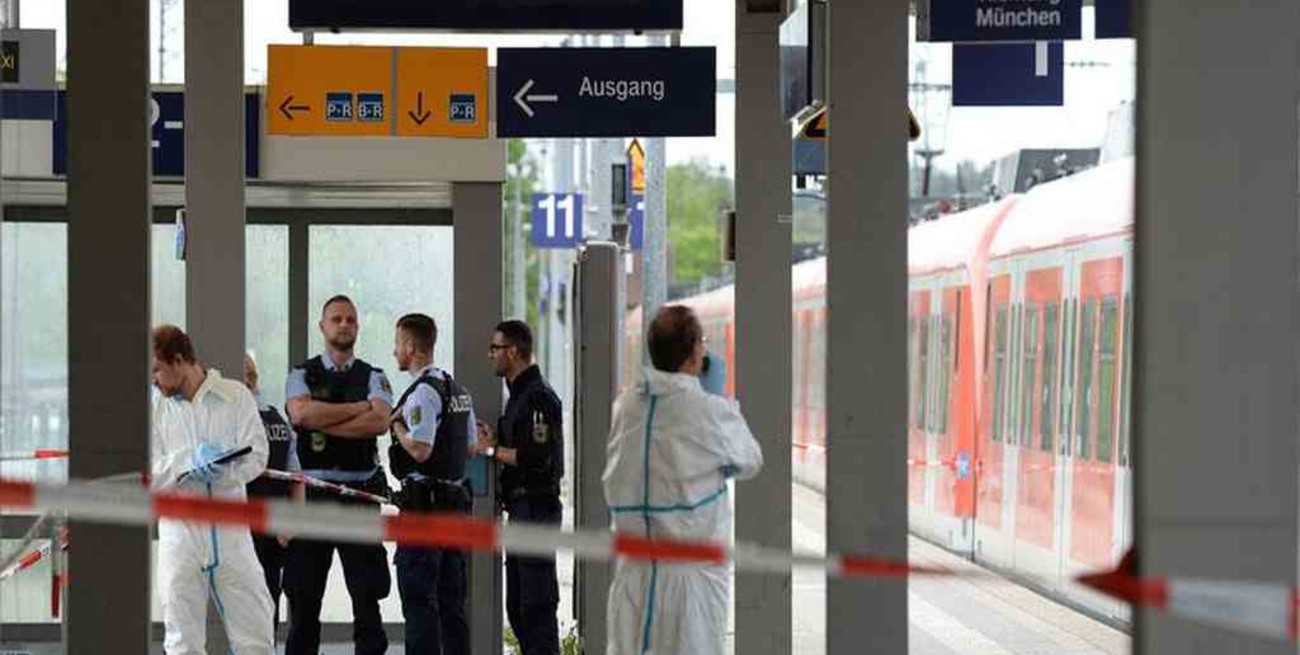 Alemania: varios heridos en un ataque con arma blanca en un tren en Baviera