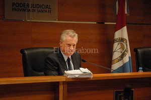 ELLITORAL_139172 |  Archivo El Litoral / Guillermo Di Salvatore El juez penal Eduardo Pocoví convocó a las partes para el martes 17 de noviembre, para la lectura de la sentencia.