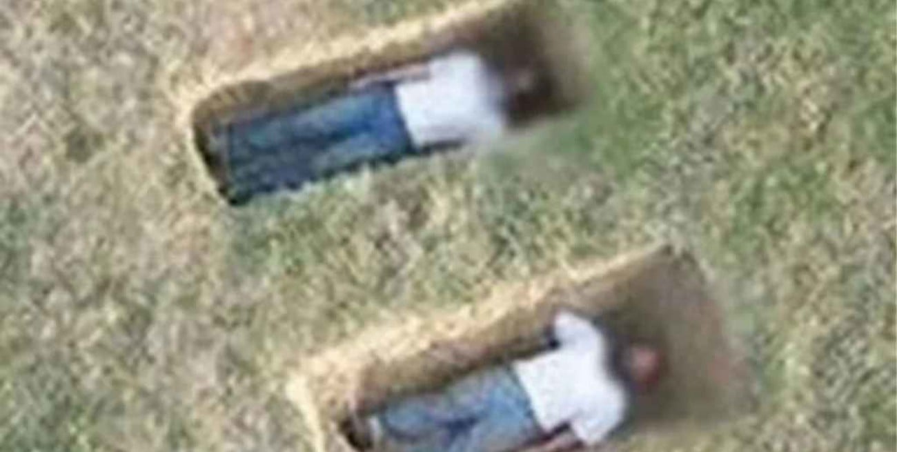 Navegaban por Google Maps y hallaron dos cuerpos a punto de ser enterrados