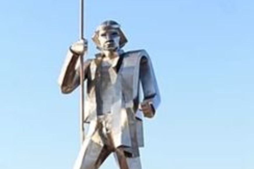 ELLITORAL_421351 |  Gentileza Monumento al Comandante Andrés Guazurarí en Posadas.