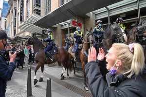 ELLITORAL_398535 |  Imagen ilustrativa Más de 1.500 policías se desplegaron en Sydney, bloquearon calles y arrestaron a decenas de personas.