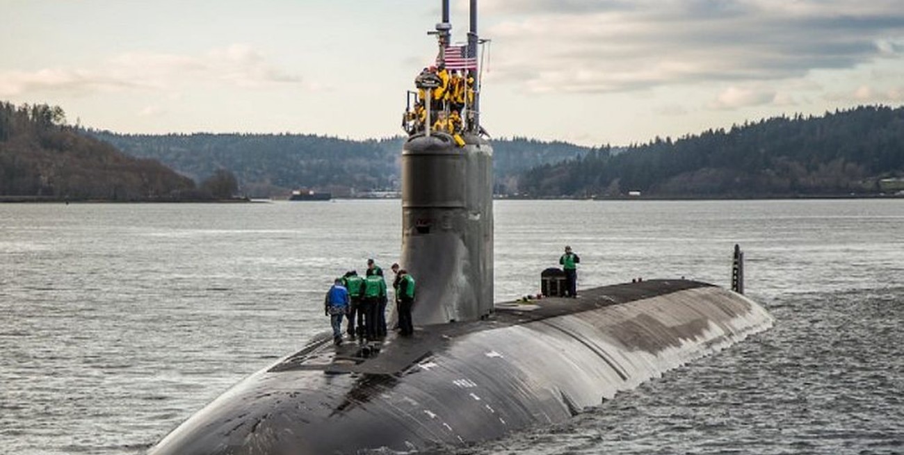 Un submarino nuclear de Estados Unidos chocó contra un objeto desconocido en el Indopacífico