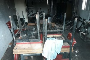 Archivo El Litoral El 1° de diciembre de 2017 los bomberos hallaron el cuerpo carbonizado de Carla Rivas, dentro de una vivienda de barrio Chalet.