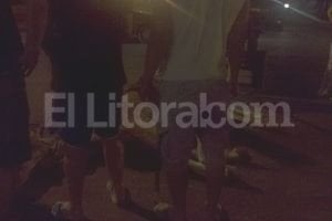 ELLITORAL_48979 | José René Chaves (Periodismo Ciudadano) Quedó sobre el asfalto, en barrio Candioti Norte.