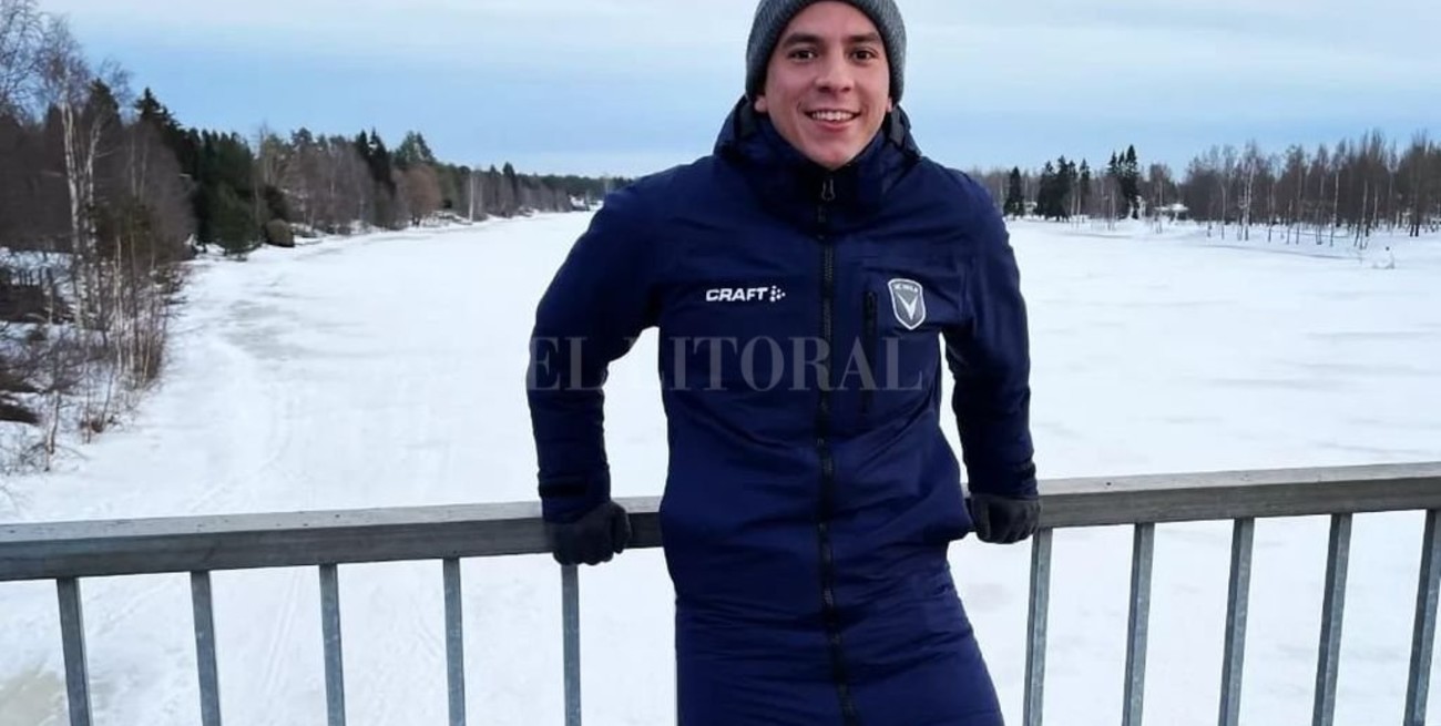 Benjamín Giovagnoli, un santafesino trabajando en el fútbol de Finlandia