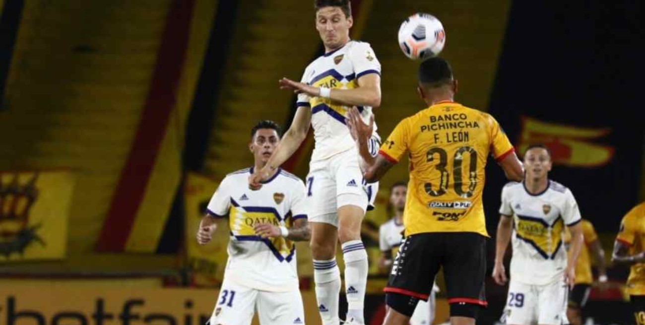 Boca perdió 1 a 0 contra Barcelona en Guayaquil