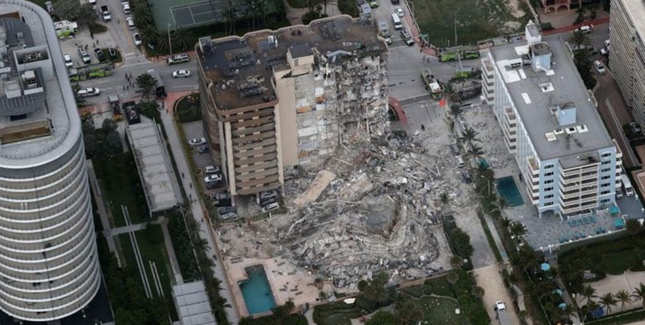 Derrumbe en Miami: 4 muertos confirmados